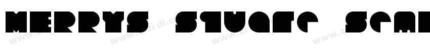MERRYS Square Semib字体转换